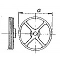 Main Drive Pulley With Grooves Main Drive Pulley With Grooves